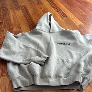 Essentials Light Gray Hoodie